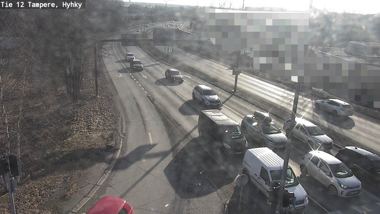 Kelikamerat Kuva Tie 12 Tampere, Hyhky, Tampere, Pirkanmaa