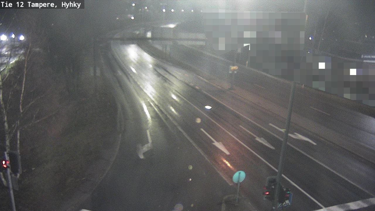 Weather Camera Image Road 12 Tampere, Hyhky, Tampere, Pirkanmaa