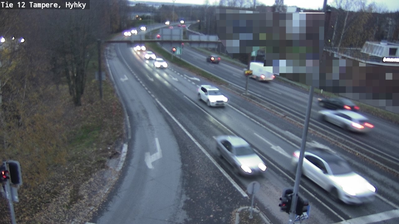 Kelikamerat Kuva Tie 12 Tampere, Hyhky, Tampere, Pirkanmaa