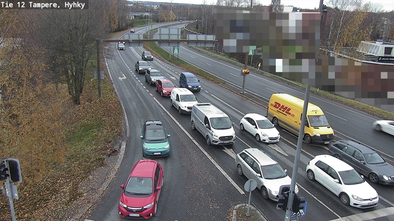 Kelikamerat Kuva Tie 12 Tampere, Hyhky, Tampere, Pirkanmaa