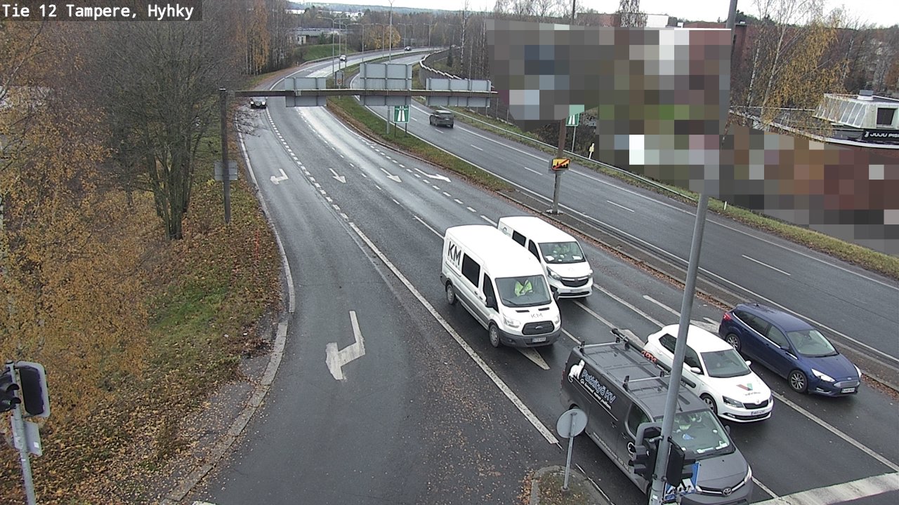 Kelikamerat Kuva Tie 12 Tampere, Hyhky, Tampere, Pirkanmaa