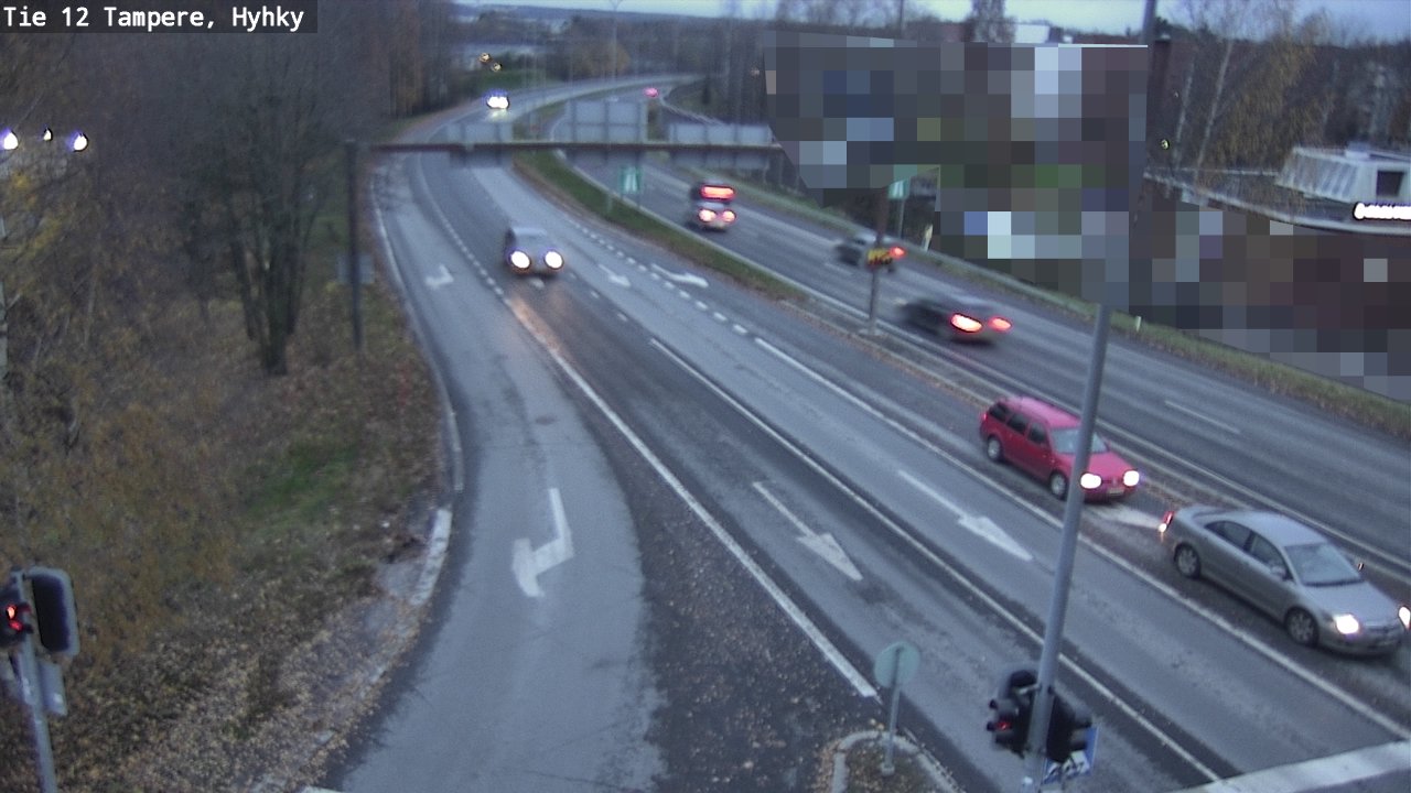 Kelikamerat Kuva Tie 12 Tampere, Hyhky, Tampere, Pirkanmaa