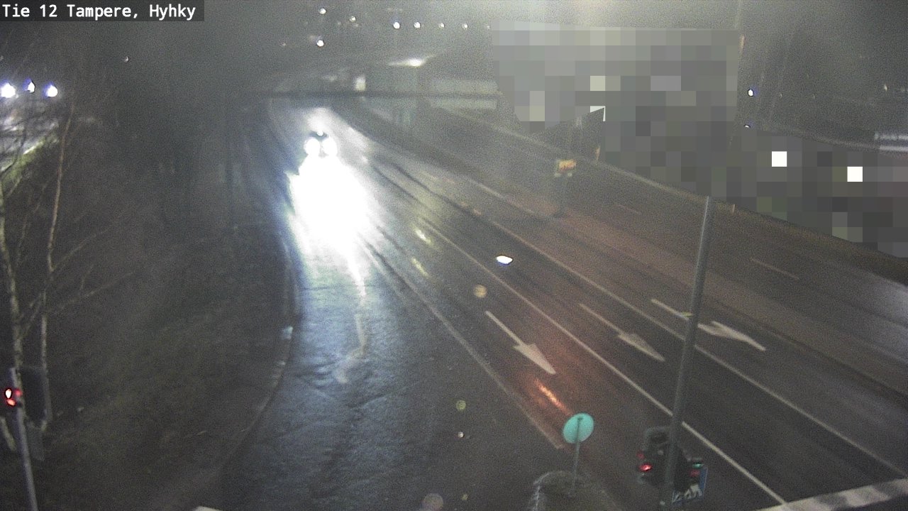 Weather Camera Image Road 12 Tampere, Hyhky, Tampere, Pirkanmaa