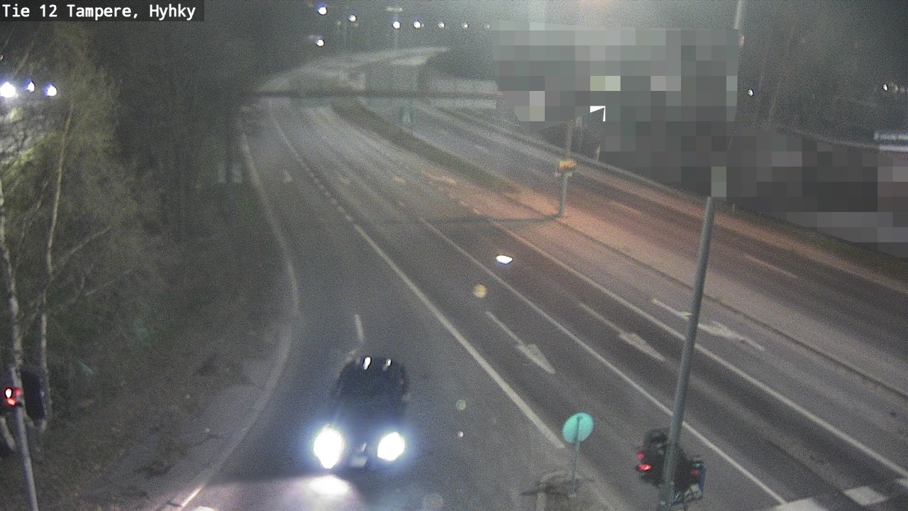 Weather Camera Image Road 12 Tampere, Hyhky, Tampere, Pirkanmaa