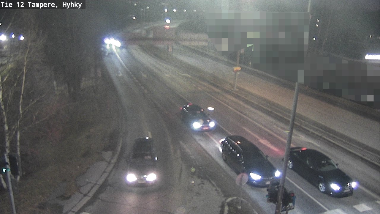 Weather Camera Image Road 12 Tampere, Hyhky, Tampere, Pirkanmaa