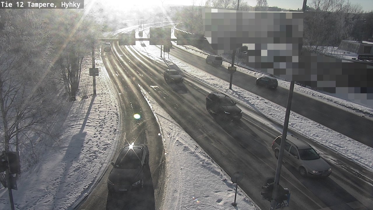 Kelikamerat Kuva Tie 12 Tampere, Hyhky, Tampere, Pirkanmaa