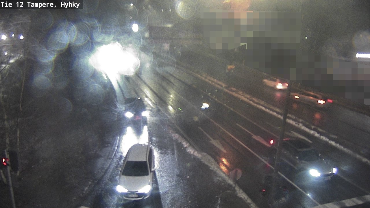 Weather Camera Image Väg 12 Tammerfors, Hyhky, Tampere, Pirkanmaa