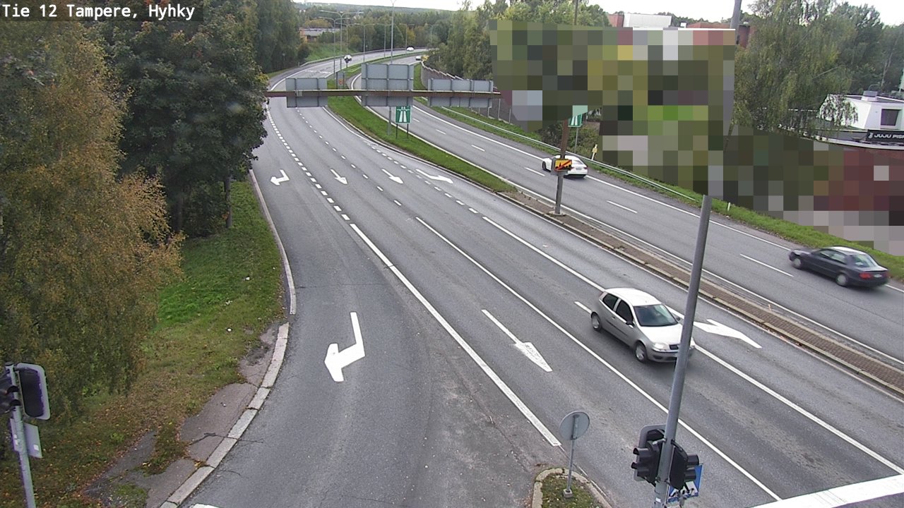 Weather Camera Image Road 12 Tampere, Hyhky, Tampere, Pirkanmaa