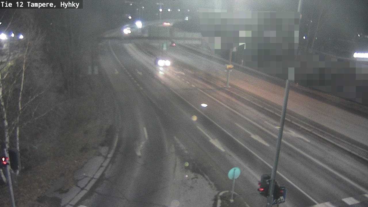Weather Camera Image Road 12 Tampere, Hyhky, Tampere, Pirkanmaa
