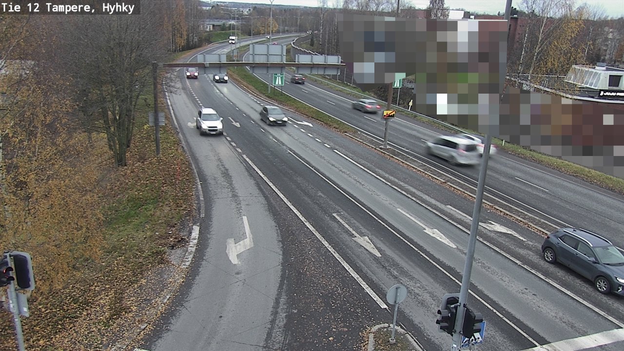 Kelikamerat Kuva Tie 12 Tampere, Hyhky, Tampere, Pirkanmaa