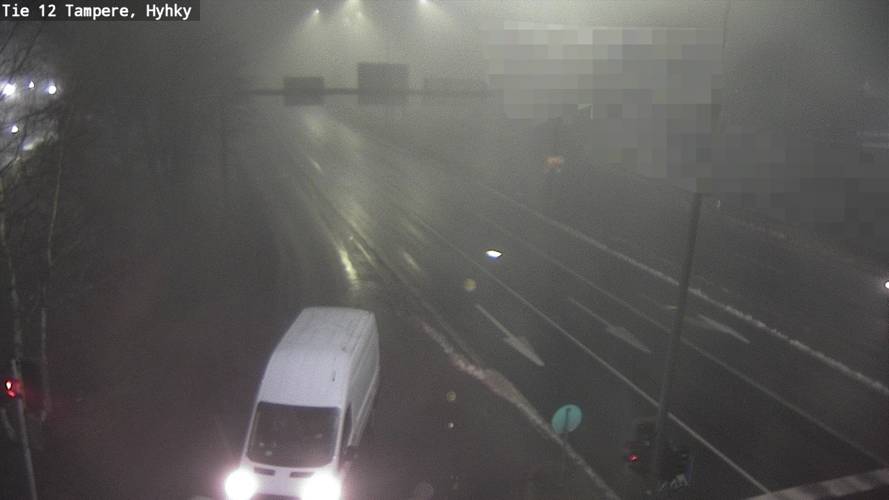 Weather Camera Image Väg 12 Tammerfors, Hyhky, Tampere, Pirkanmaa