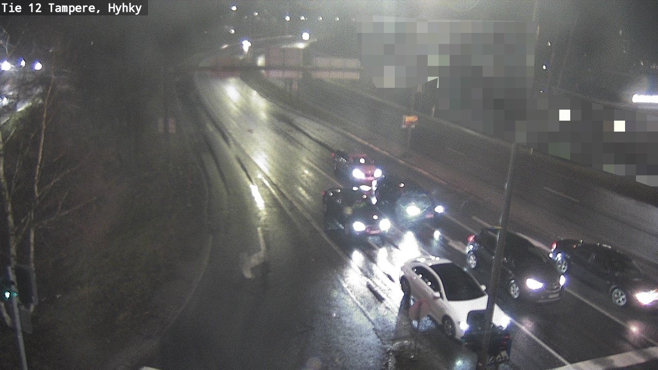 Weather Camera Image Road 12 Tampere, Hyhky, Tampere, Pirkanmaa