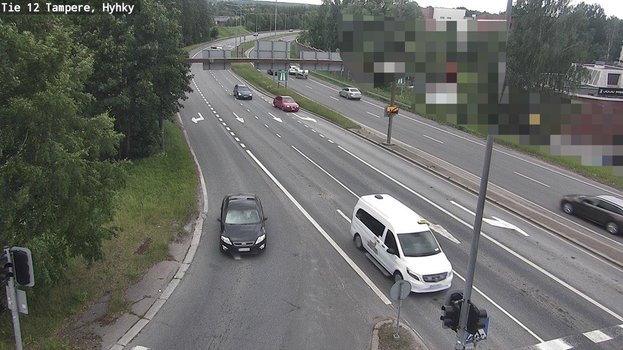 Weather Camera Image Road 12 Tampere, Hyhky, Tampere, Pirkanmaa