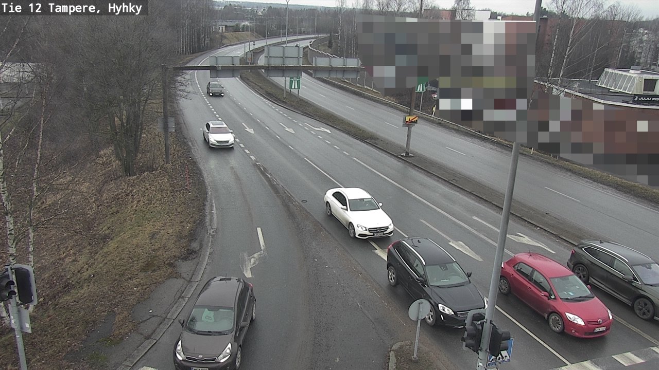 Kelikamerat Kuva Tie 12 Tampere, Hyhky, Tampere, Pirkanmaa