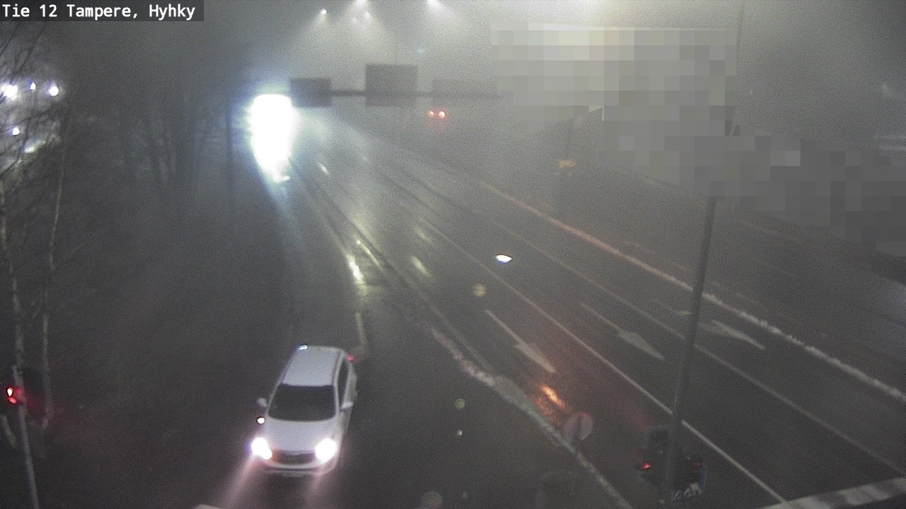 Weather Camera Image Väg 12 Tammerfors, Hyhky, Tampere, Pirkanmaa