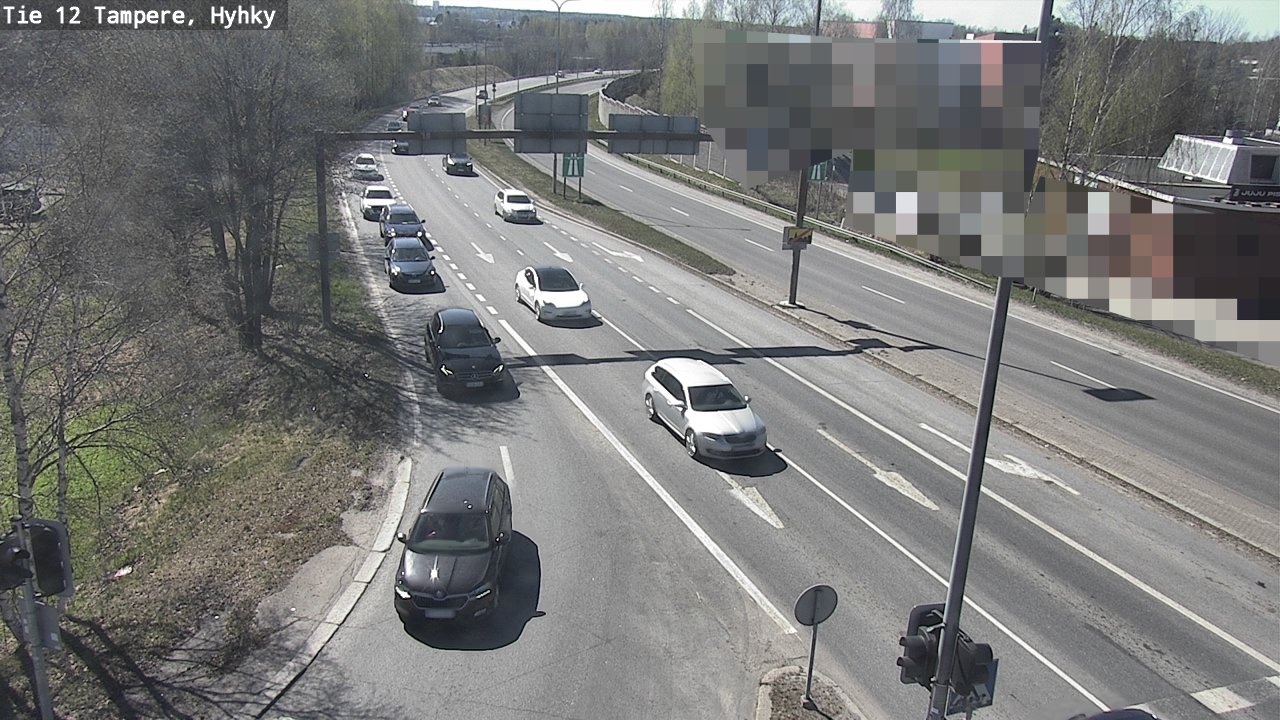Kelikamerat Kuva Tie 12 Tampere, Hyhky, Tampere, Pirkanmaa