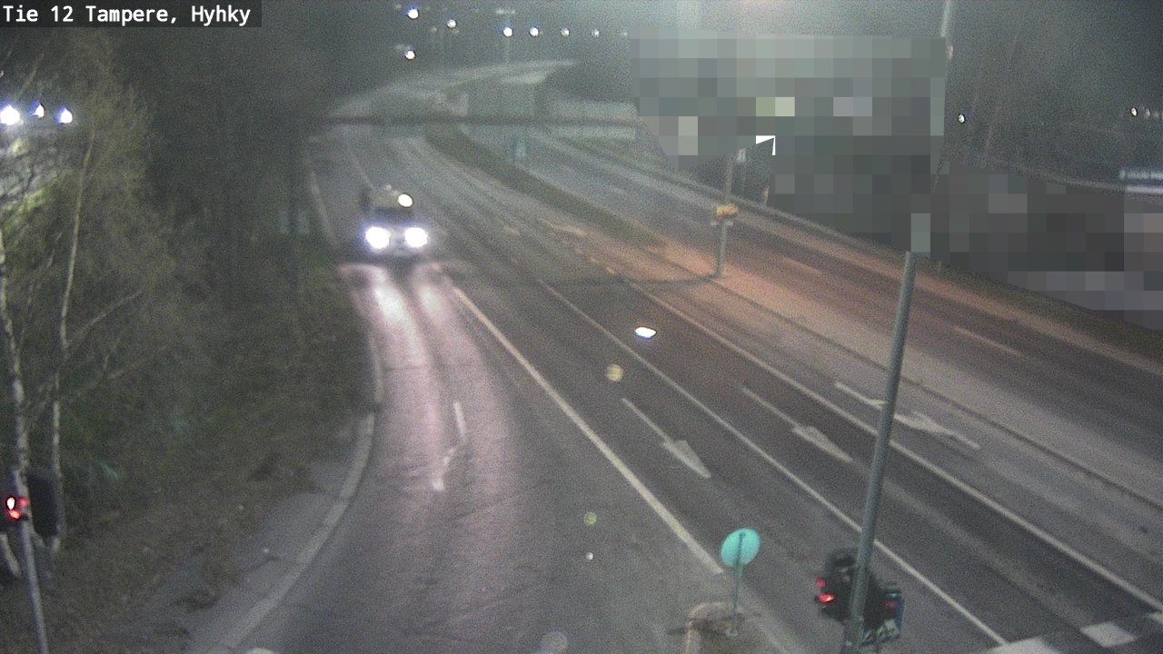 Weather Camera Image Road 12 Tampere, Hyhky, Tampere, Pirkanmaa