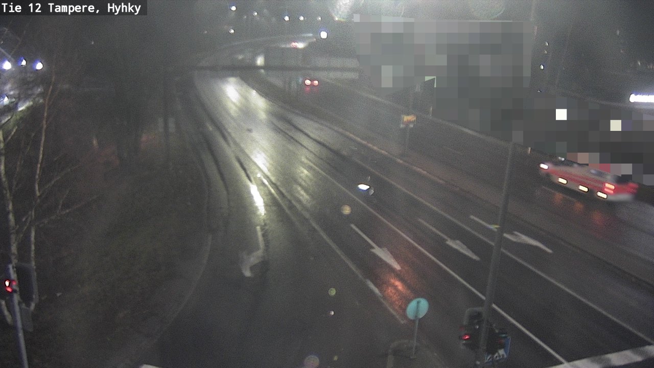Weather Camera Image Road 12 Tampere, Hyhky, Tampere, Pirkanmaa