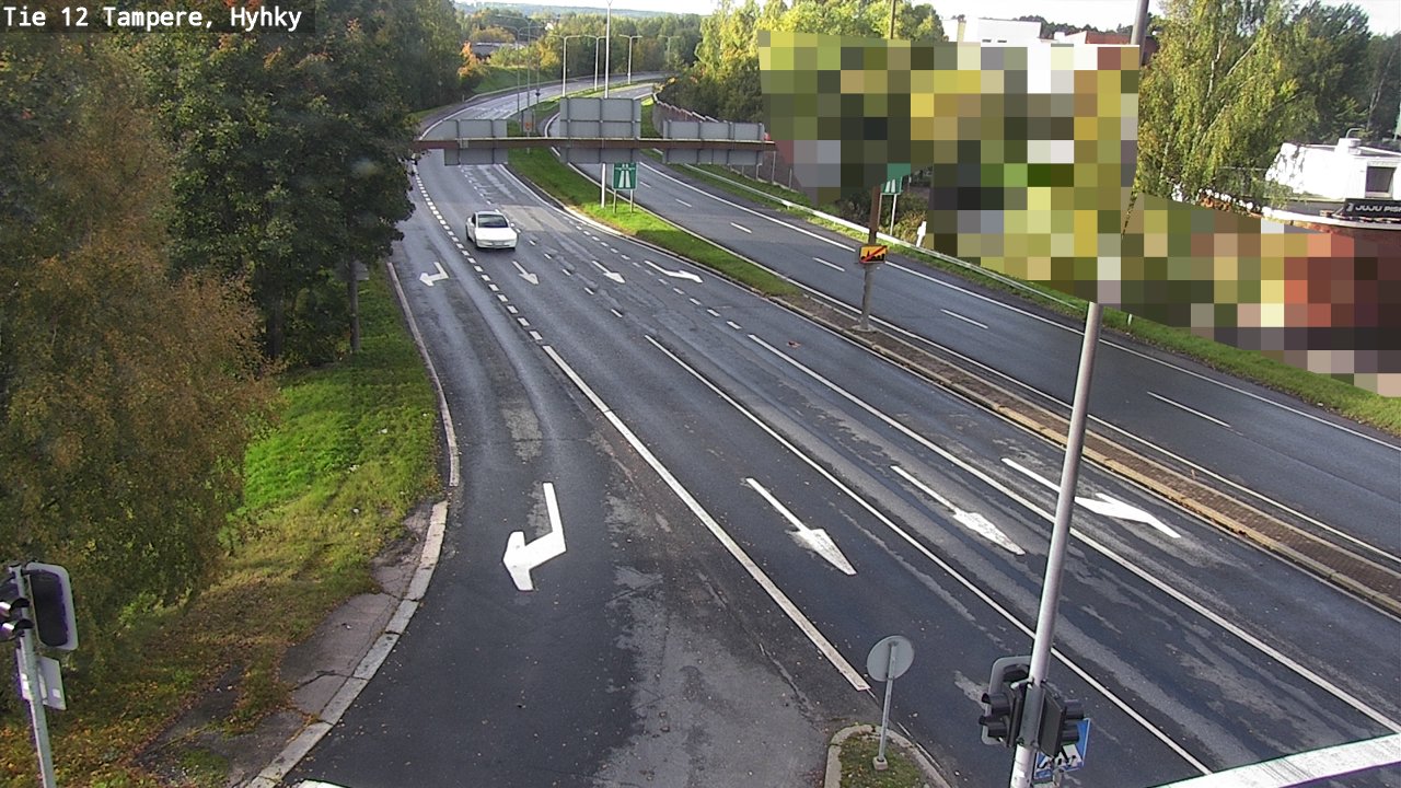 Weather Camera Image Road 12 Tampere, Hyhky, Tampere, Pirkanmaa