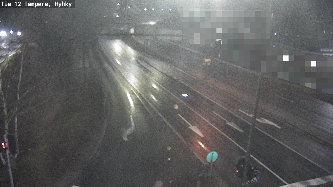 Weather Camera Image Road 12 Tampere, Hyhky, Tampere, Pirkanmaa