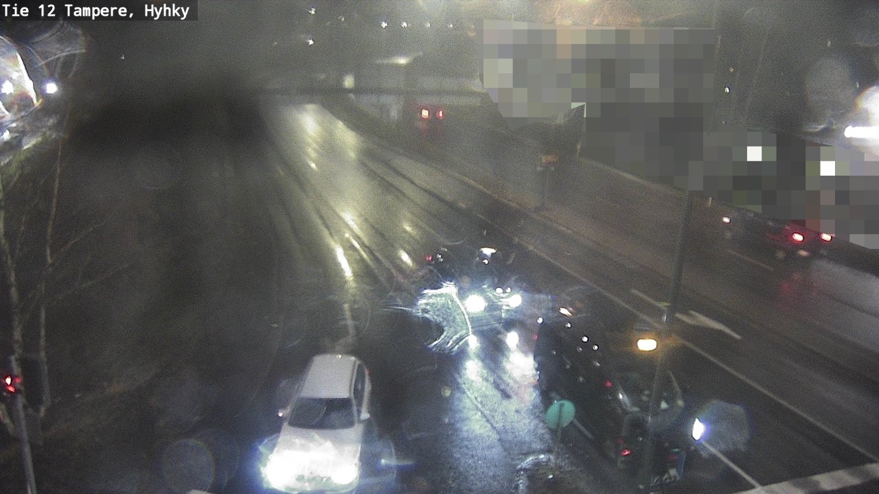 Weather Camera Image Road 12 Tampere, Hyhky, Tampere, Pirkanmaa