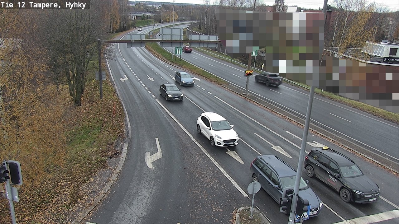 Kelikamerat Kuva Tie 12 Tampere, Hyhky, Tampere, Pirkanmaa