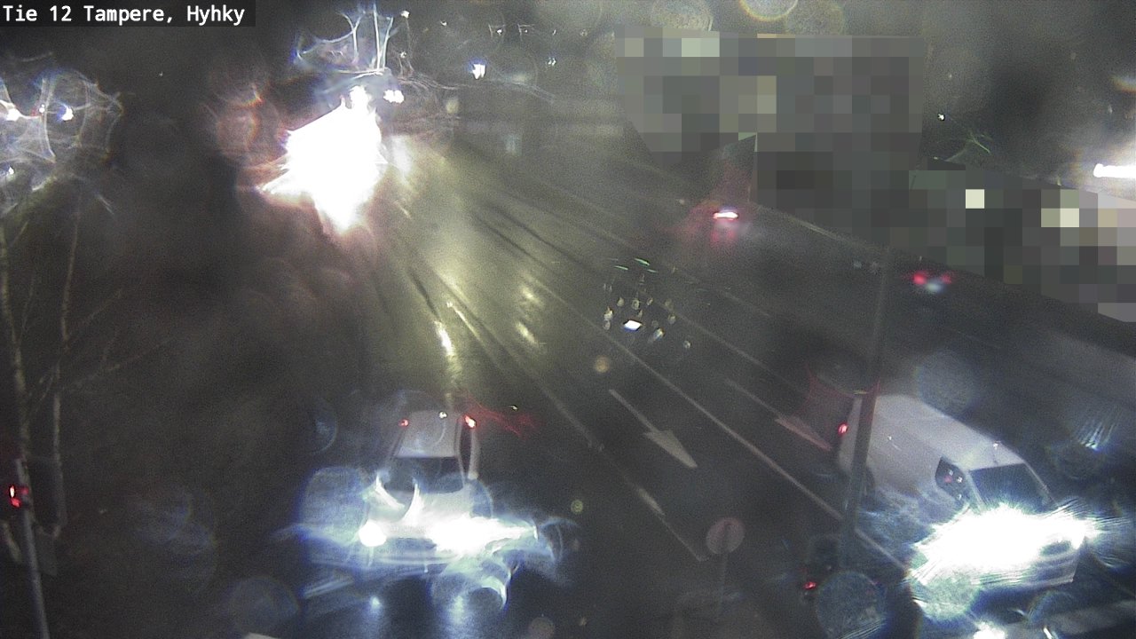 Weather Camera Image Road 12 Tampere, Hyhky, Tampere, Pirkanmaa