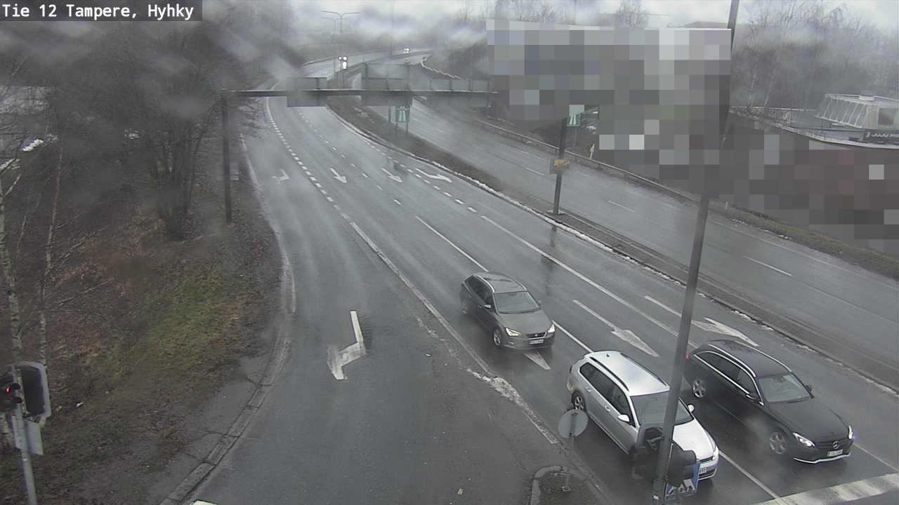 Weather Camera Image Road 12 Tampere, Hyhky, Tampere, Pirkanmaa