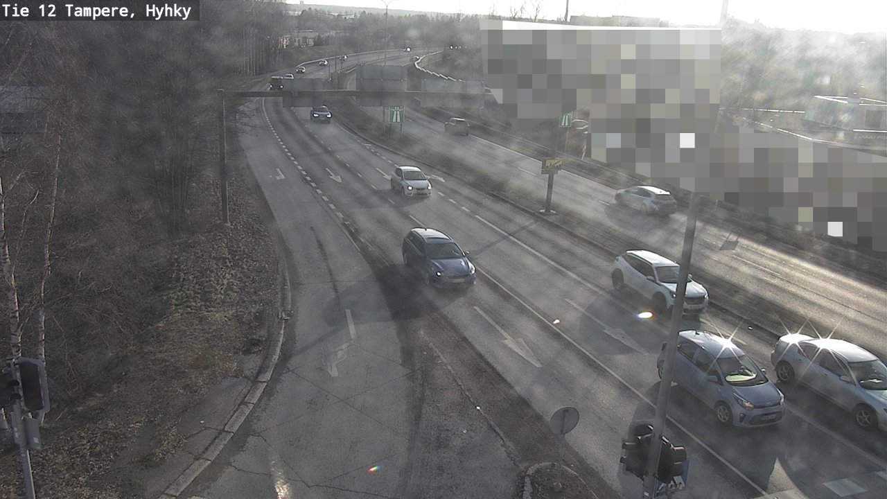 Kelikamerat Kuva Tie 12 Tampere, Hyhky, Tampere, Pirkanmaa