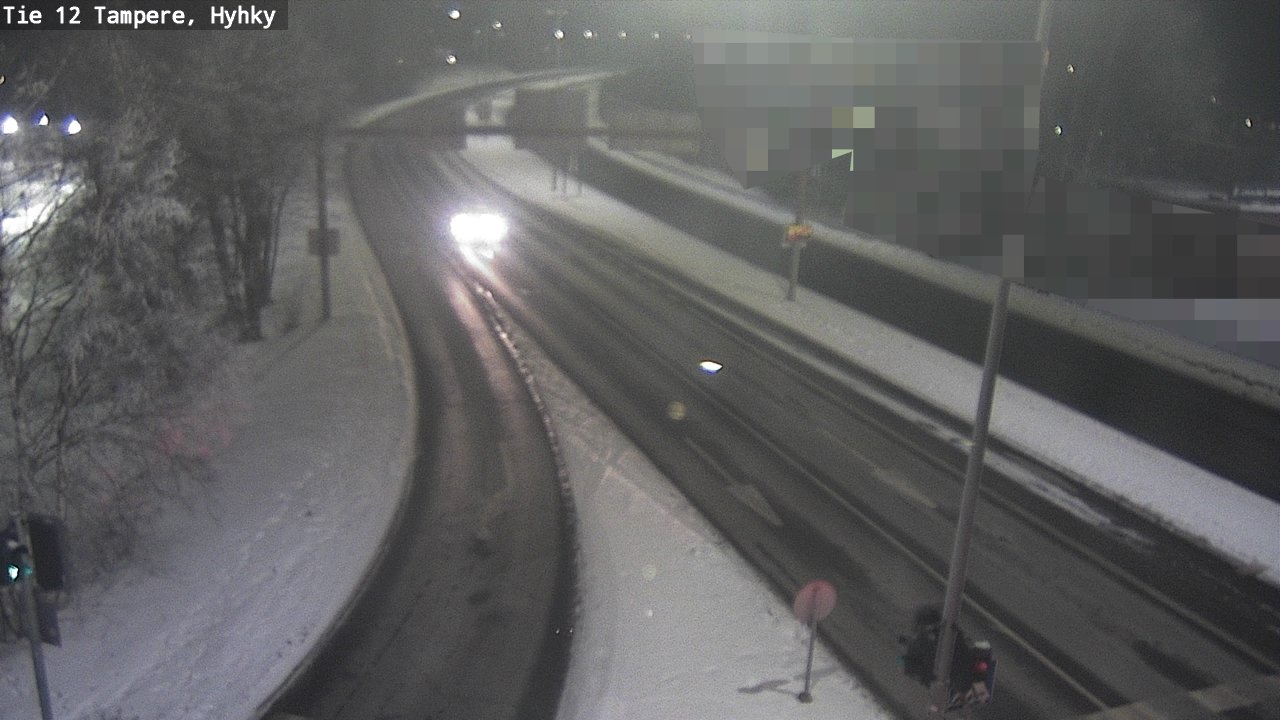 Kelikamerat Kuva Tie 12 Tampere, Hyhky, Tampere, Pirkanmaa