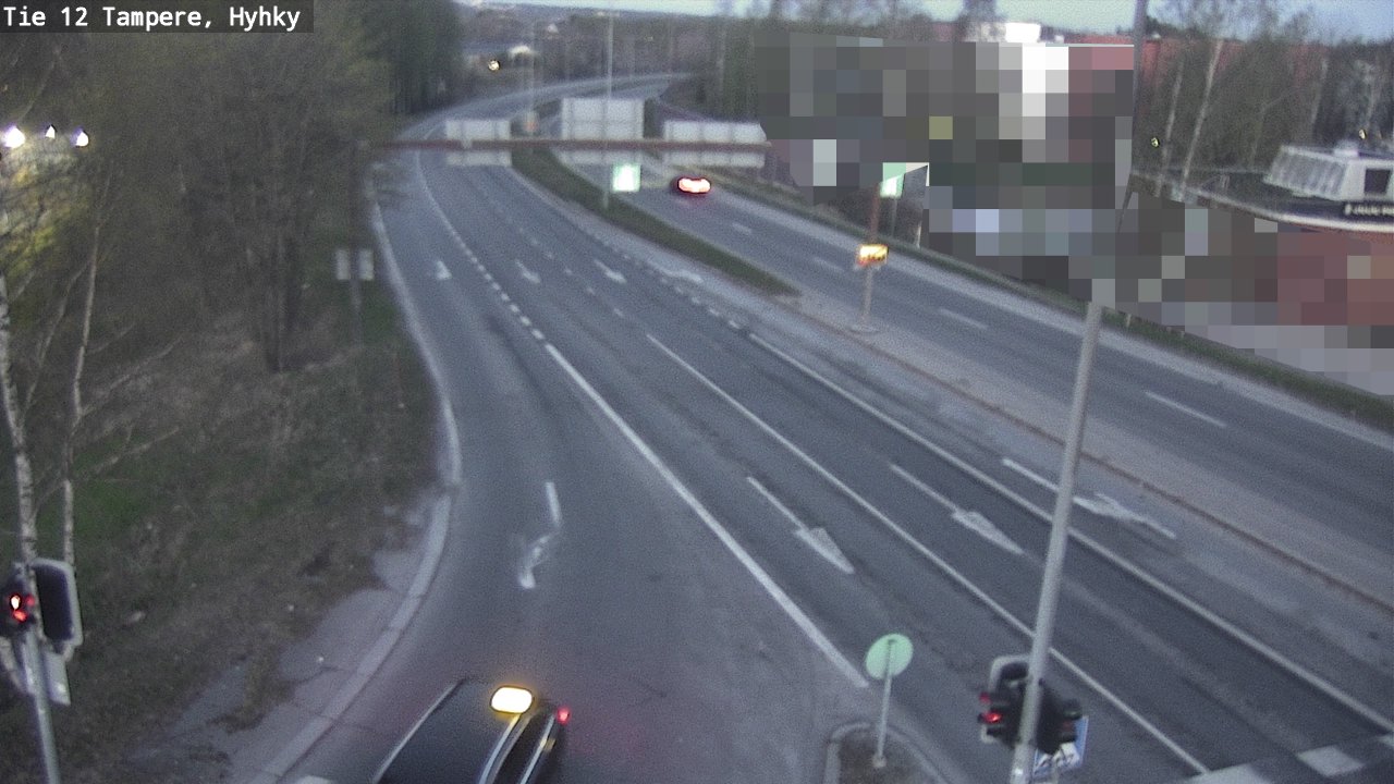 Weather Camera Image Road 12 Tampere, Hyhky, Tampere, Pirkanmaa