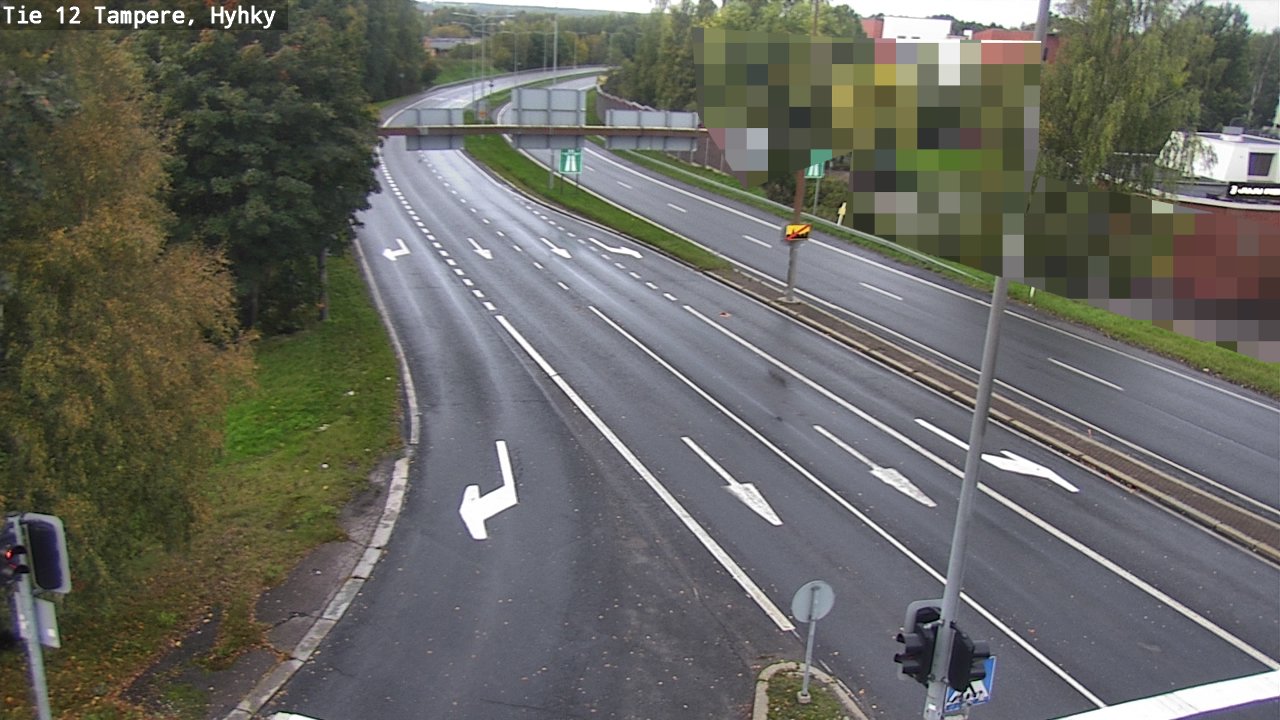 Weather Camera Image Road 12 Tampere, Hyhky, Tampere, Pirkanmaa