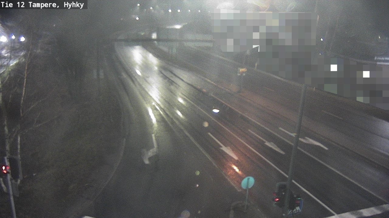 Weather Camera Image Road 12 Tampere, Hyhky, Tampere, Pirkanmaa