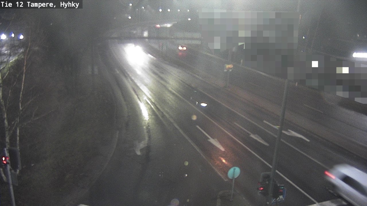 Weather Camera Image Road 12 Tampere, Hyhky, Tampere, Pirkanmaa