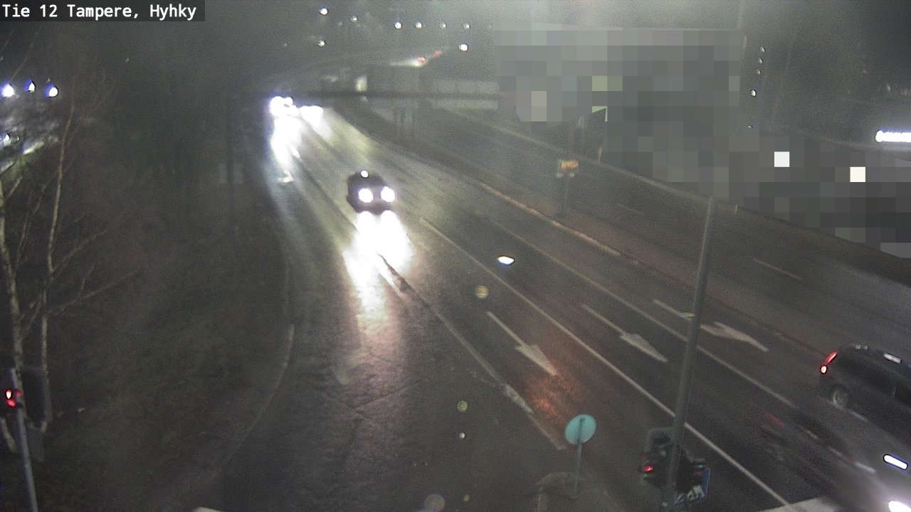 Weather Camera Image Road 12 Tampere, Hyhky, Tampere, Pirkanmaa