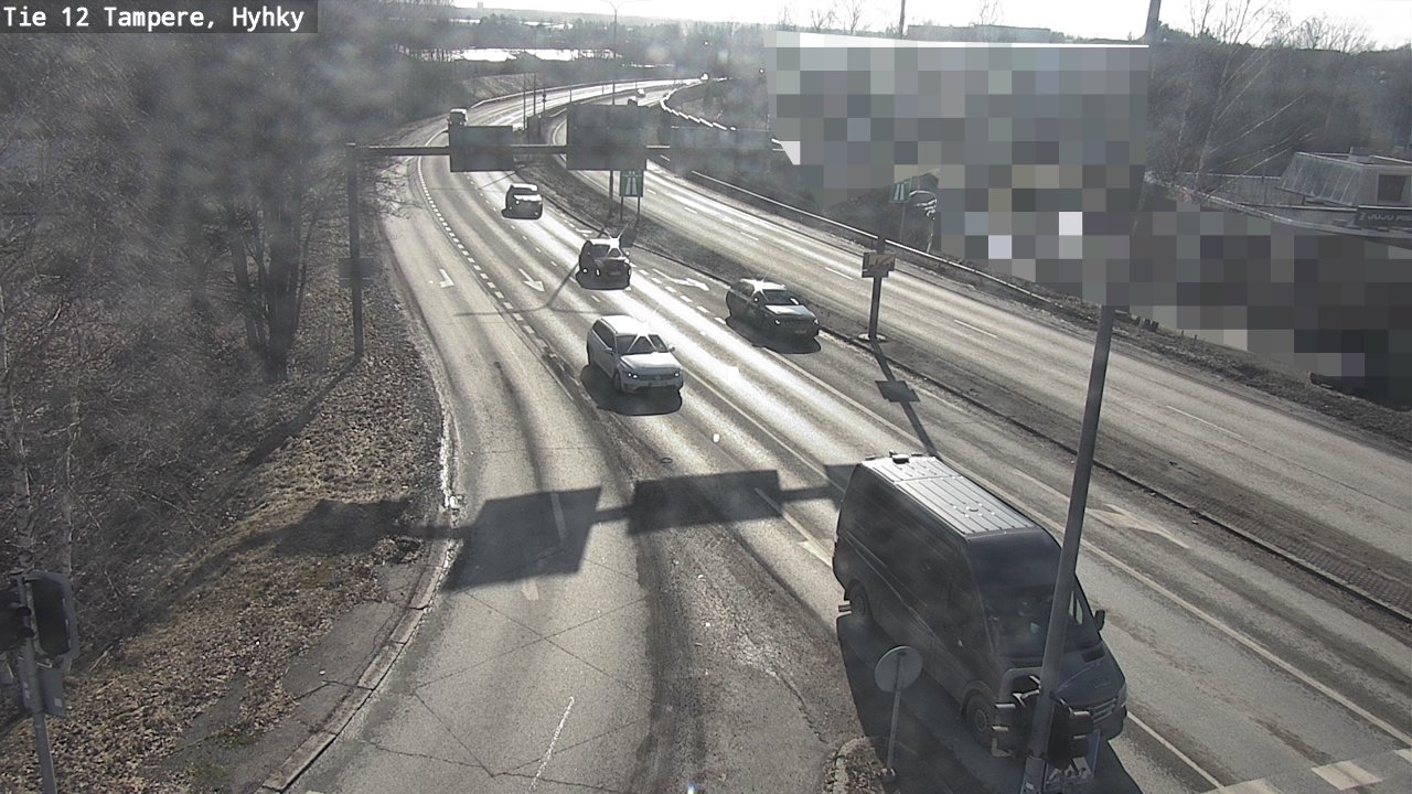 Kelikamerat Kuva Tie 12 Tampere, Hyhky, Tampere, Pirkanmaa