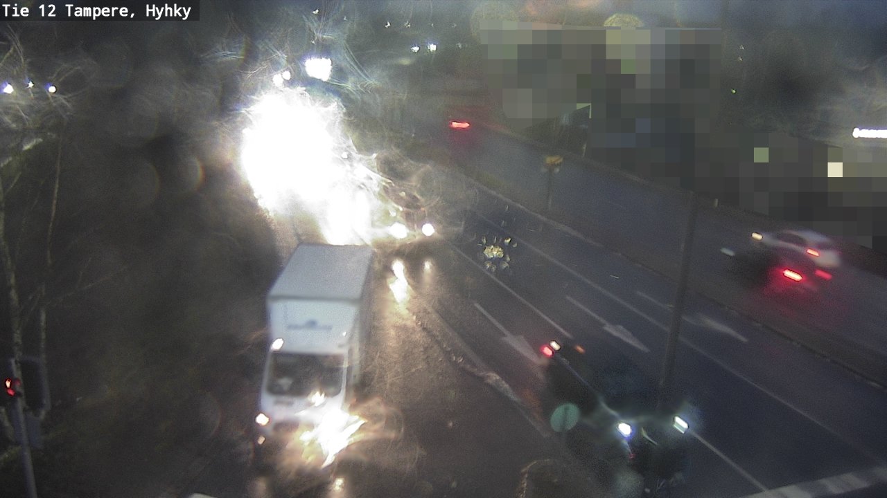 Weather Camera Image Road 12 Tampere, Hyhky, Tampere, Pirkanmaa