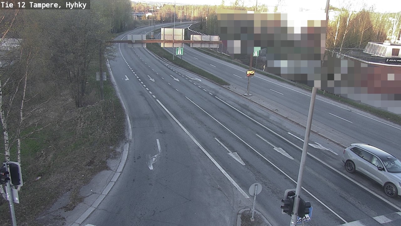 Weather Camera Image Road 12 Tampere, Hyhky, Tampere, Pirkanmaa