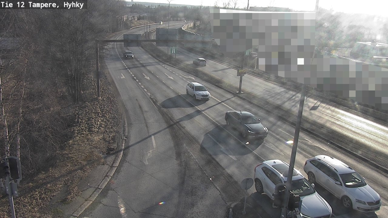 Kelikamerat Kuva Tie 12 Tampere, Hyhky, Tampere, Pirkanmaa