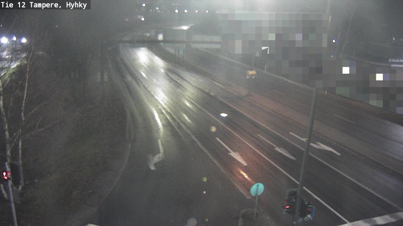Weather Camera Image Road 12 Tampere, Hyhky, Tampere, Pirkanmaa