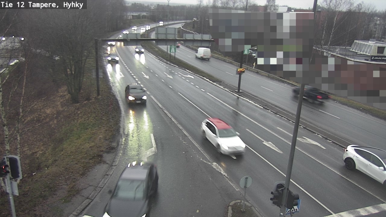 Weather Camera Image Road 12 Tampere, Hyhky, Tampere, Pirkanmaa