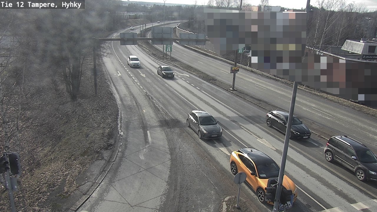 Kelikamerat Kuva Tie 12 Tampere, Hyhky, Tampere, Pirkanmaa