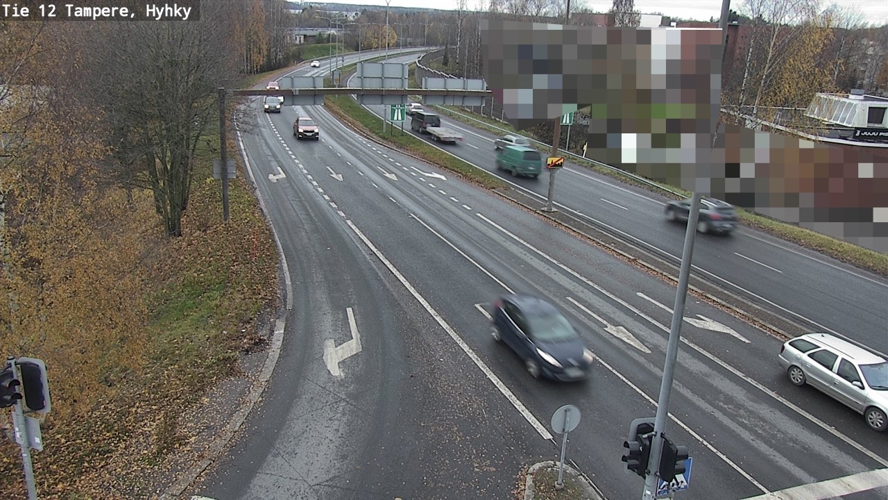 Kelikamerat Kuva Tie 12 Tampere, Hyhky, Tampere, Pirkanmaa