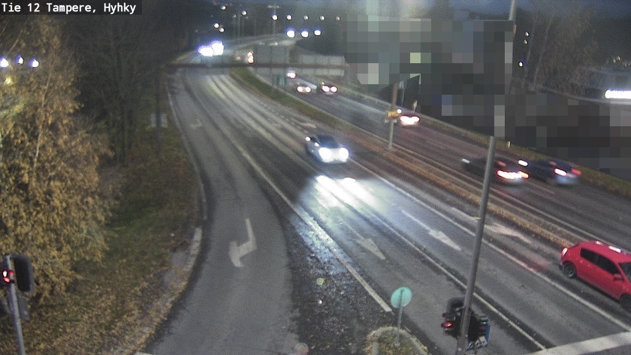 Kelikamerat Kuva Tie 12 Tampere, Hyhky, Tampere, Pirkanmaa