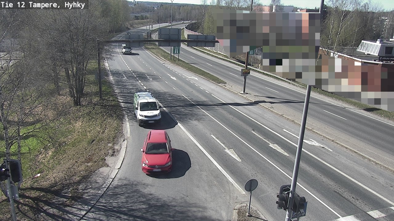 Kelikamerat Kuva Tie 12 Tampere, Hyhky, Tampere, Pirkanmaa