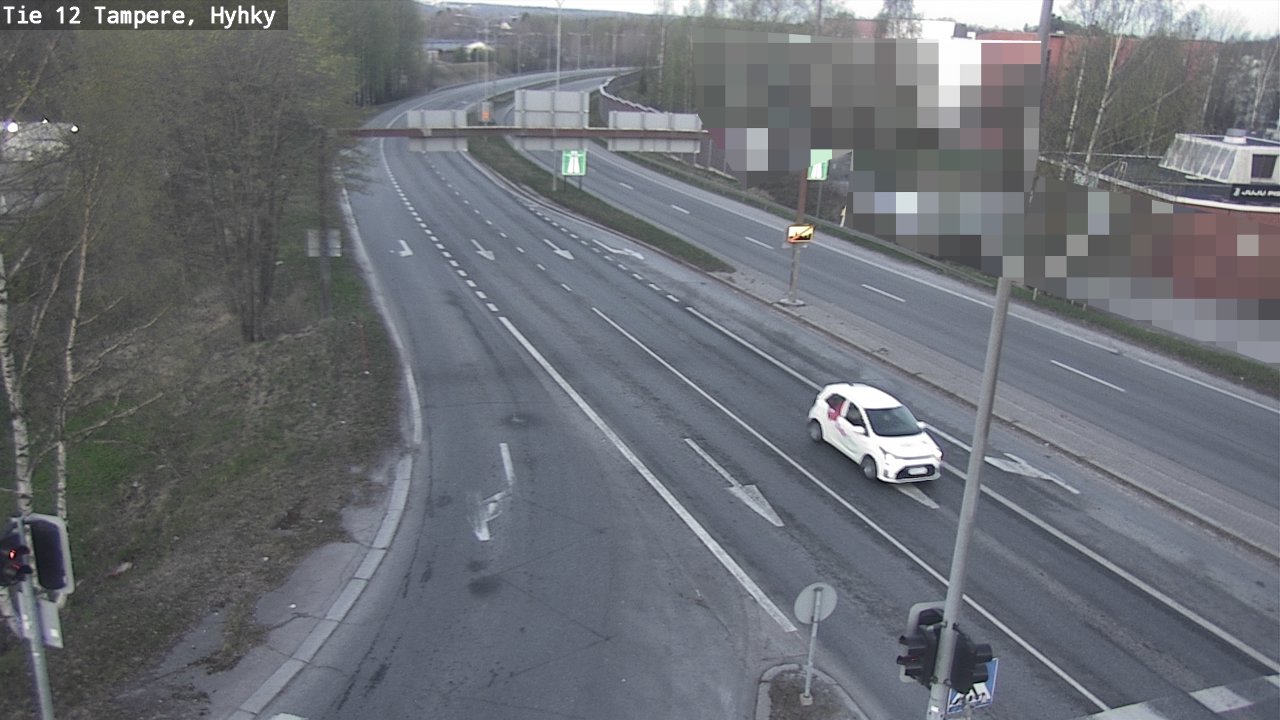 Weather Camera Image Road 12 Tampere, Hyhky, Tampere, Pirkanmaa