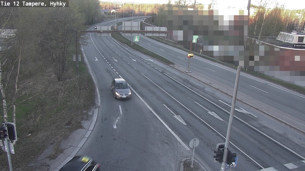 Weather Camera Image Road 12 Tampere, Hyhky, Tampere, Pirkanmaa