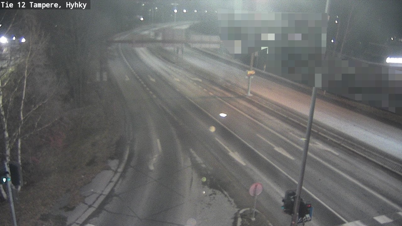 Weather Camera Image Road 12 Tampere, Hyhky, Tampere, Pirkanmaa
