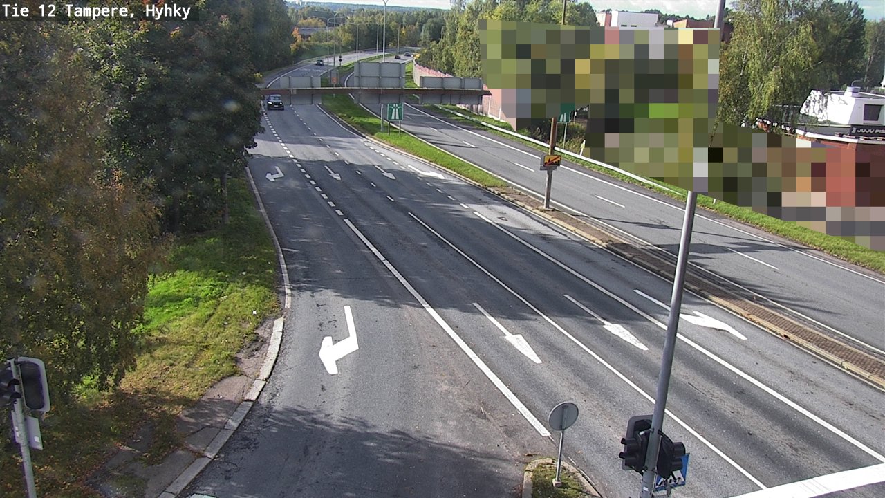 Weather Camera Image Road 12 Tampere, Hyhky, Tampere, Pirkanmaa