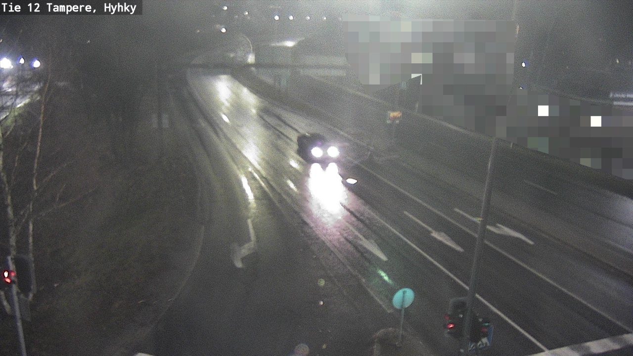 Weather Camera Image Road 12 Tampere, Hyhky, Tampere, Pirkanmaa